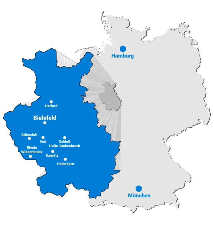 Das Ingenieurbüro Ari ist Ihr erster Ansprechpartner in Holte-Stukenbrock in folgenden Bereichen: Verkehrsrechtliche Beratung, Kfz Gutachter, Kfz Sachverständiger, Sachverständigengutachten und Schadensgutachten gegenüber der Versicherung des Unfallgegners. Hand in Hand. Ohne Aufwand, keine Kosten. Lehnen Sie sich zurück, während wir uns um die Durchsetzung Ihrer Ansprüche kümmern. 